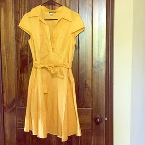 MODCLOTH Mustard Dress